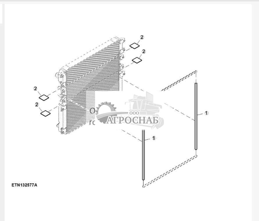 Уплотнения системы охлаждения двигателя 